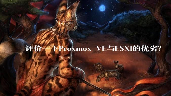 评价一下Proxmox VE与ESXi的优劣？